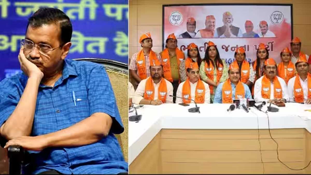 गुजरात : सूरत में आप के छह पार्षद भाजपा में शामिल